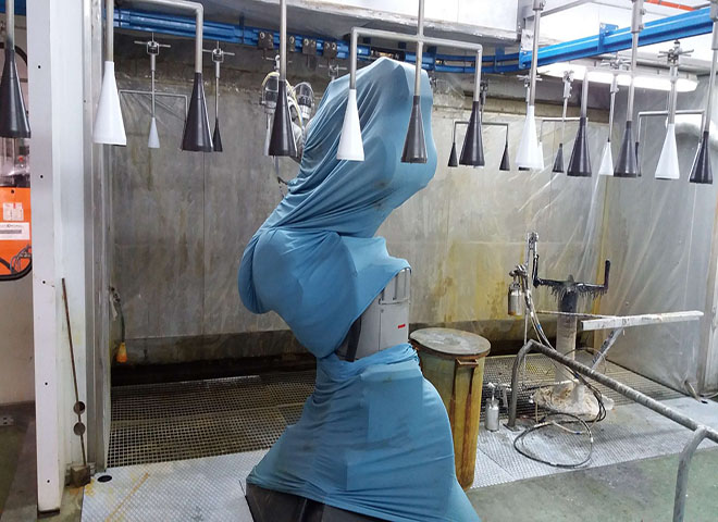 Trabajos realiados en pieza de aluminio